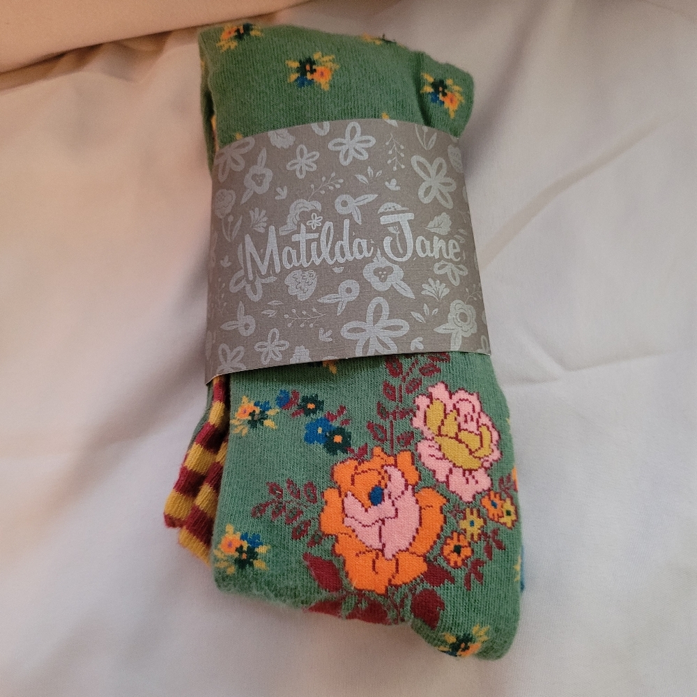Matilda Jane girls tights, sz. 8-10